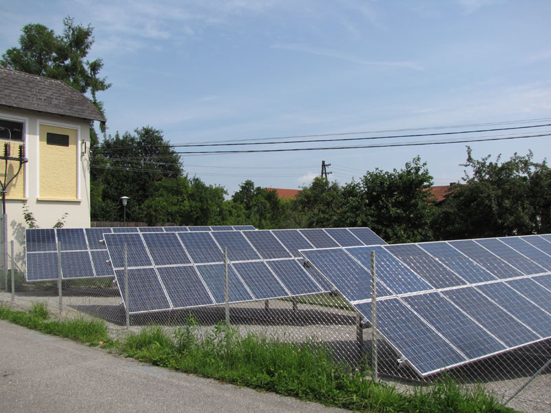 PV Anlage 12 kWp, 3 Tische, 2-reihig | LEBAU GmbH - Baumanagement und